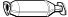 FONOS 73145 Soot/Particulate Filter, exhaust system